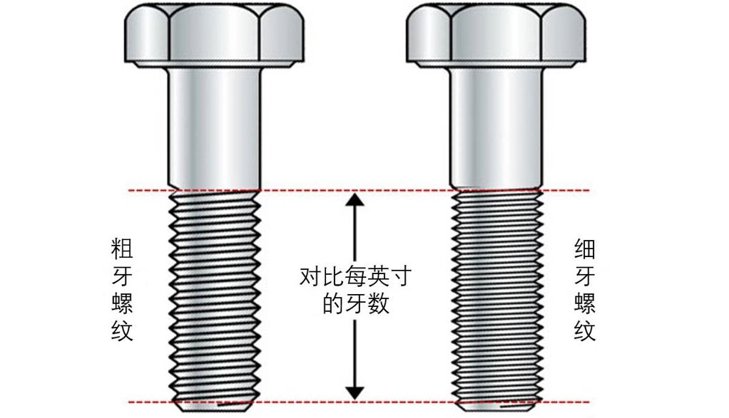 粗牙與細牙螺紋，如何選擇